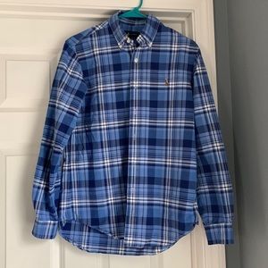 Mens Polo button down shirt, size small